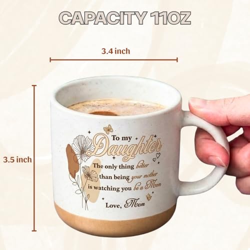 Taza de cerámica para hija, 11 oz miniatura 3