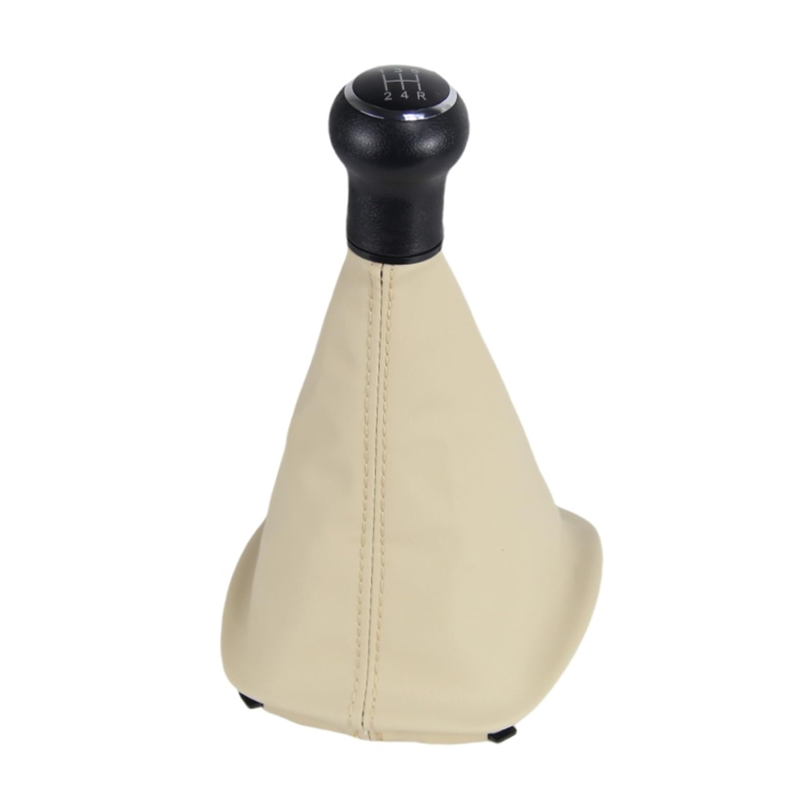 Jsyalmslw 5 Speed Beige Gear Shifter Knob For Vw Stylish