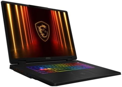 msi Crosshair 18 HX AI Gaming Laptop Intel 24-Core Ultra 9 CPU RTX 5070 GPU - 2