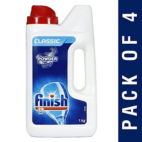 Finish Dishwasher Power Powder Detergent 1 Kg (Pack of 4) Amazon.in