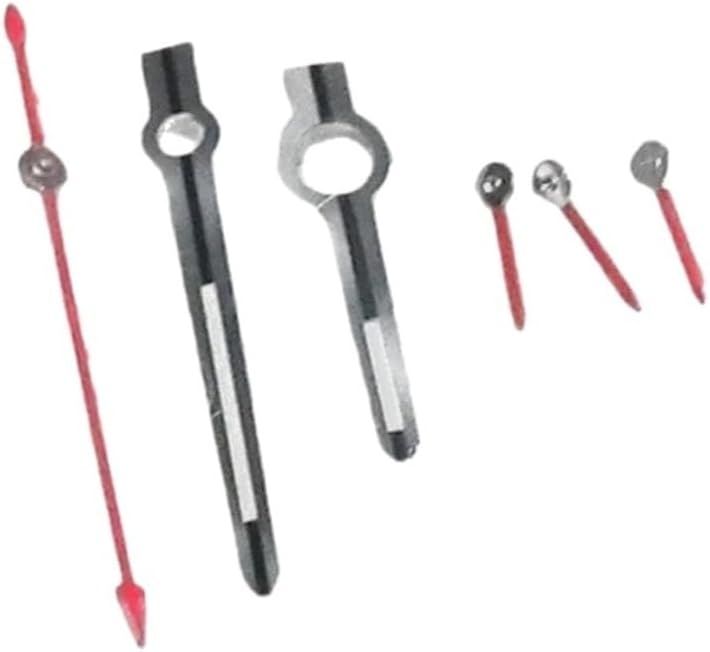 1 Set Hour Minute Second Hands Kit, Watch Needles Replacement Accessories for 7750 Movement Repair Parts(Silver)