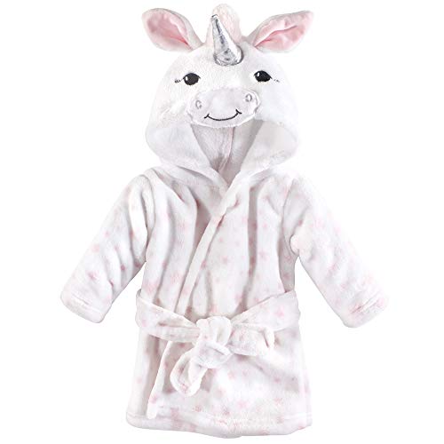 Image of Hudson Baby Unisex Baby Plush Animal Face Bathrobe