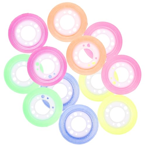 Cinta adhesiva decorativa BOPP de colores aleatorios para manualidades diy