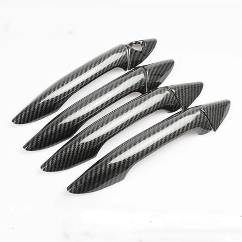Marco embellecedor de carbono exclusivo para manija Hyundai Elantra