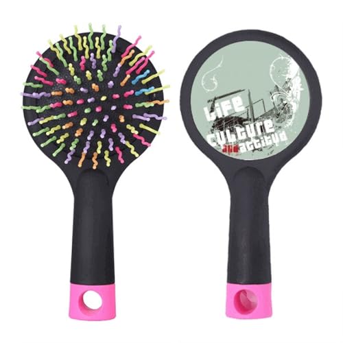 Brosse à cheveux démêlante graffiti street art à coussin d'air