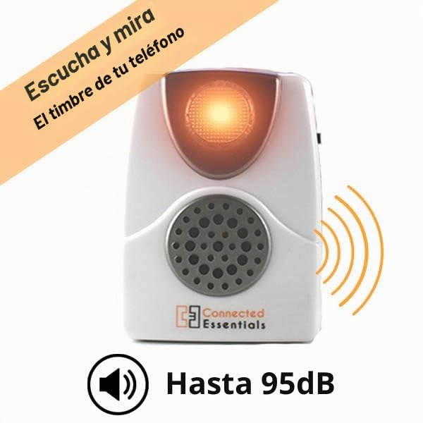 Amplificador de sonido para teléfonos CEA40 blanco ideal para videollamadas en casa 7