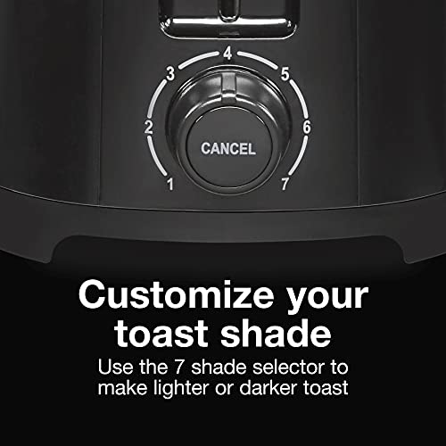 Proctor Silex 22215Ps Extra-Wide Slot Toaster With Cool Wall, Shade Selector, Toast Boost, Auto Shut-Off And Cancel Button, Black, 2-Slice-Discontinued #TOP4