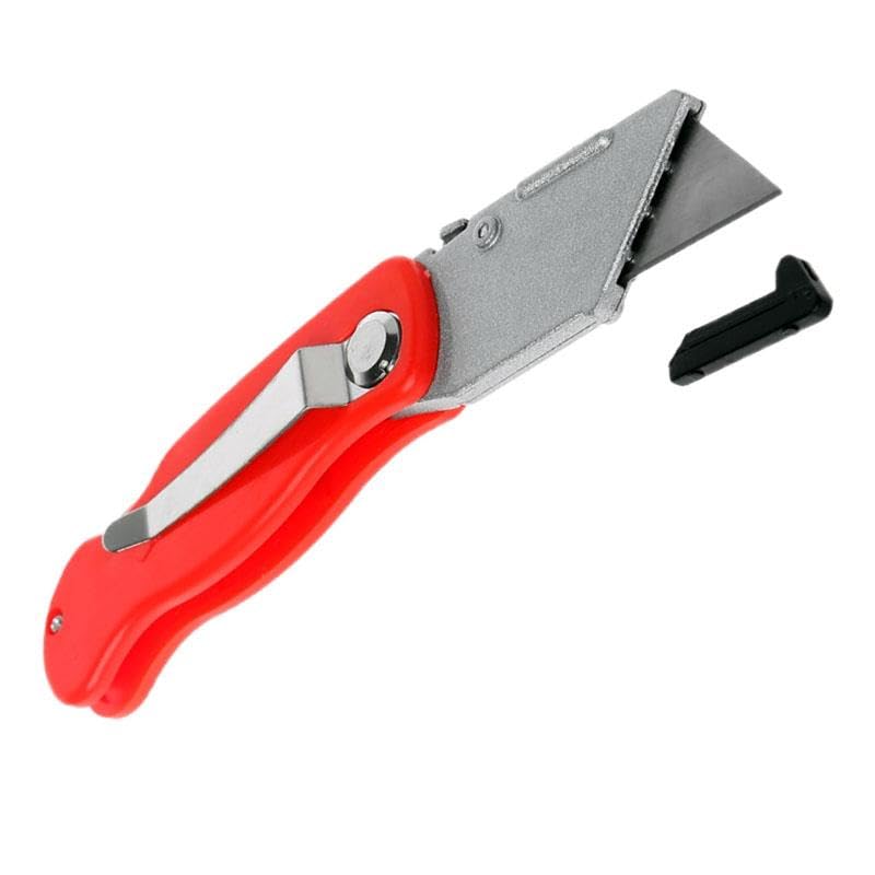 5592 18 mm katlanır trapez tipi halıcı maket bıçağı