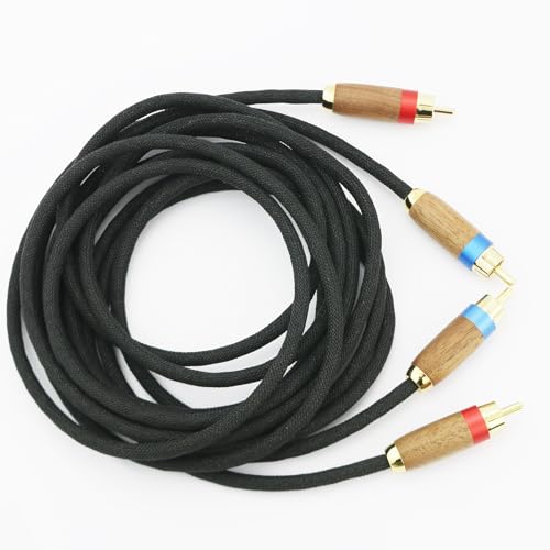 Câble d'interconnexion 2RCA mâle HiFi NewFantasia 3m pour système audio salon