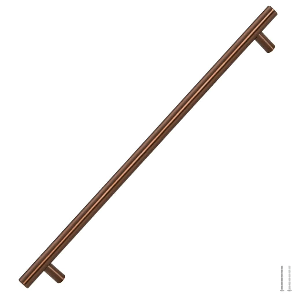 (Bronze, 480 Mm/ 5 Pcs) Vidaxl Cabinet Handles Door Handles Furniture Drawer Pull Stainless Steel 8721012192232