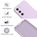 Vanjua Case for Samsung Galaxy S23 (Only), Stylish Liquid Silicone Slim Full-Body Protective Cover Compatible with Samsung Galaxy S23 5G 6.1 Inch Phone Case (Violet)