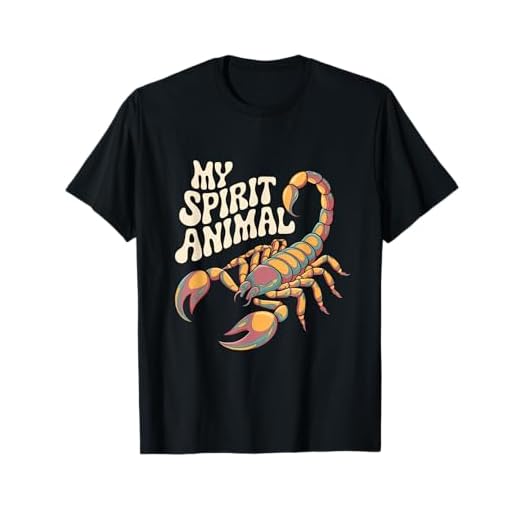 Funny Scorpion Is My Spirit Animal Cita divertida cita de avestruz Camiseta