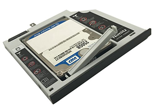 ULTRACADDY Segundo disco duro SSD para ASUS X455 F455 X454 F454 Series con placa frontal Cover