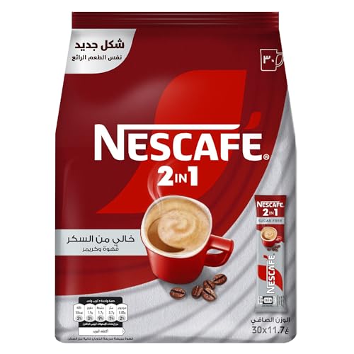 Nescafe 2In1 Instant Coffee,11.7G (30 Sachets Per Pouch, 400 Gram)