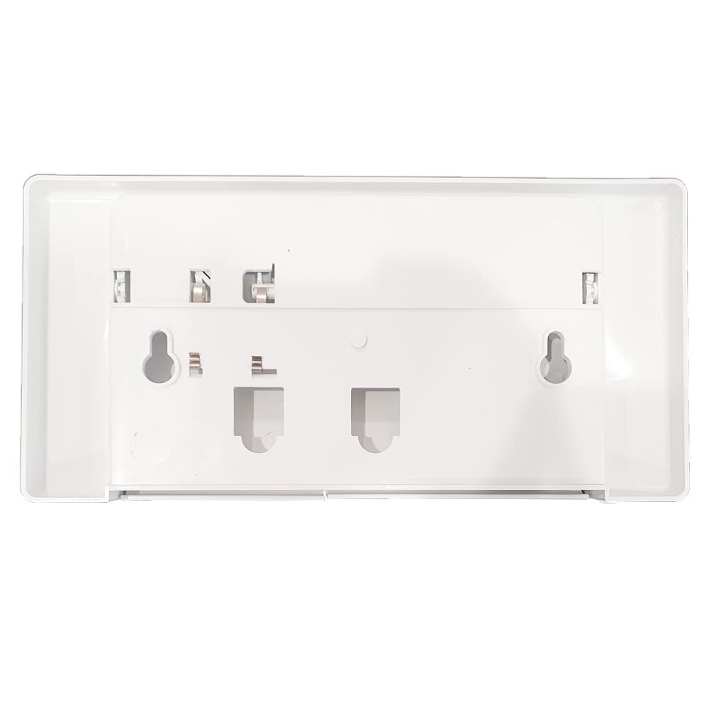 HYDRO HOME Placa doble botón accionamiento mecánico compatible con cajas empotrables Redi, Bampi y Nicoll
