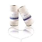zwirnen textil ✅ 𝐆𝐑𝐈𝐋𝐋-𝐆𝐄𝐄𝐈𝐆𝐍𝐄𝐓:Das Garn besteht zu 100 % aus Baumwolle! Es hat deshalb gute Eigenschaften für die Küche und ist auch als Küchengarn hitzebeständig, Grill- und Bratenschnur geeignet!
