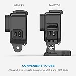 Sametop-Frame-Mount-Housing-Case-Compatible-with-GoPro-Hero-7-Black-7-Silver-7-White-Hero-6-Black-Hero-5-Black-Hero-2018-Cameras