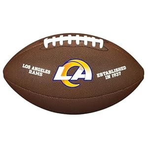 Wilson NFL Team Logo L.A. Rams Football