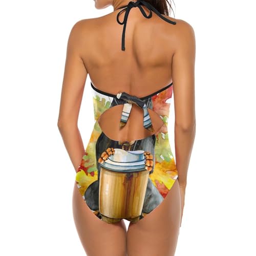 Costume de natation feuille d'érable idéal pour vos vacances au soleil - 2