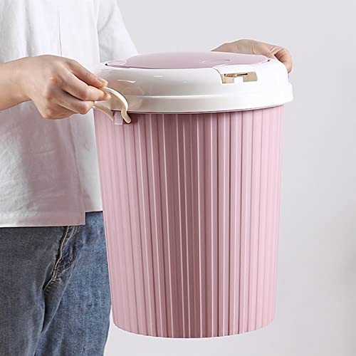 Bote de basura para separar residuos en espacios pequeños cubo de plástico rectangular C 2