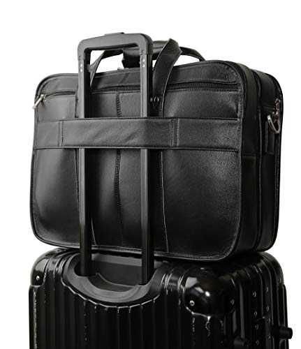 17 inch Polare Modern Messenger Bag with Retro Feel - Image 5
