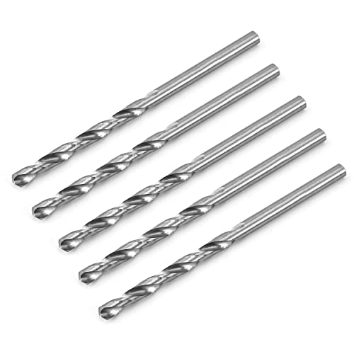 Utoolmart ツイストドリル 金属用ドリルビット ツイストドリルビット 直径3.5mm 5本入り ドリルビット HSS素材 ストレートハンドル 鉄工用ドリルセット 電気ドリルビット ドリル刃セット DIY 電動工具 金属・金工 木工 チタンコーティング