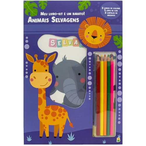 Meu livro é um barato! Animais Selvagens: