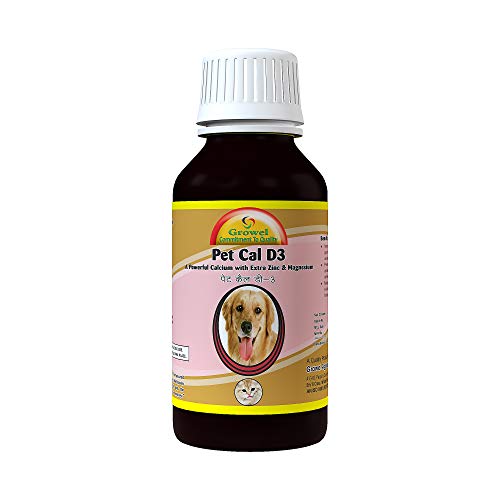 Growel-Pet-Cal-D3-A-Powerful-Calcium-Tonic-with-Vitamins-Zinc-and-Magnesium-for-Dog-and-Cat-200-ml