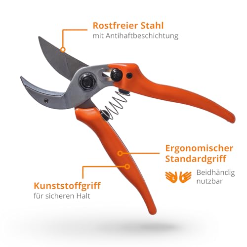 Original LÖWE Jagdschere 15.114 - mit antihaftbeschichtete und korrosionsgeschützte Klingen - zum Aufbrechen und Zerwirken von Knochen und Fleisch