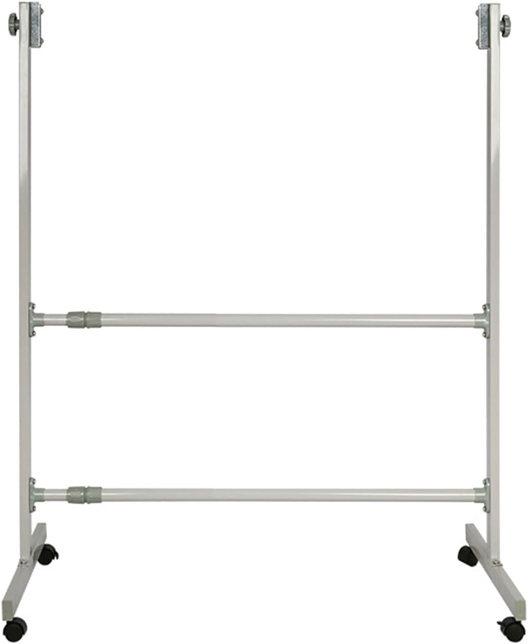 Support métallique Mobile pour Tableau Blanc 90x120cm, Tableau Noir, Support réglable effaçable à Sec, pour l'école, la Salle de Classe, Le Bureau et la Maison