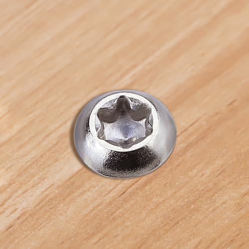 Vis autotaraudeuses Torx M5 40 mm en acier inoxydable pour assemblage bois sans fissure