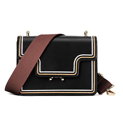 Image of ZOOEASS Wide Shoulder Strap (Solid),Adjustable Replacement Belt Crossbody Canvas Bag Handbag