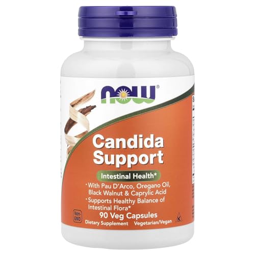Now Candida Support, 90 Veg Capsules (Pack of 2)