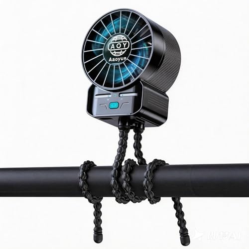 Tenvolti Octopus Stroller Fan