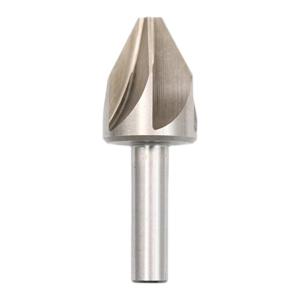 1 sztuk 6-50mm HSS 6/8 flet 60/90/120 stopni fazowanie wiertła rozwiercające bity (6/8/10/12.5/14/16/18/20/22/25/30/32/35/40/45/50mm)(60°,35.0mm)