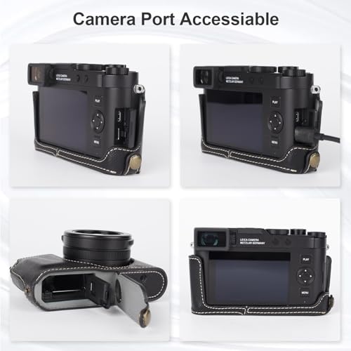 Kit Protector para Cámara Leica D-LUX8 con Correa Negro miniatura 4