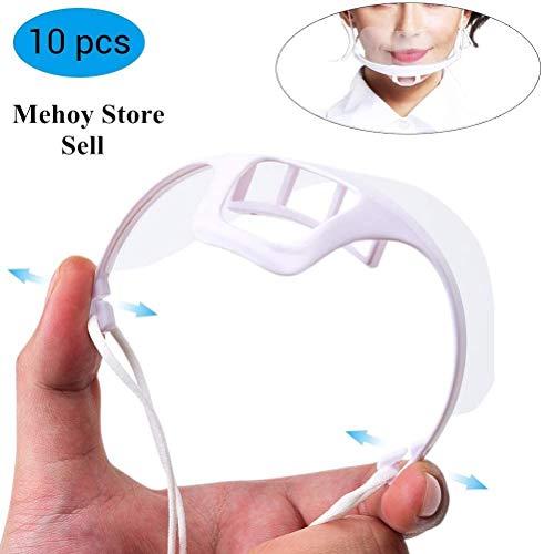 Preisvergleich Produktbild Pppby 10 x gesichtsschutz plexiglas Visier aus Kunststoff Schutzvisier Safety Gesichtsschutzschild Visier Gesichtsschutz Plexiglas Transparent Schutzvisier Mundschutz Plastik Gesichtsschutzschirm
