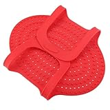 Kodrily Silicone Turkey Lifter, Heat Resistant Chicken Turkey Meat Lifter Mat, Non Stick Lifter Turkey Silicone Mat, Reusable Poultry Cooking Mat for Roasting Pans, Roasts, 23.2 x 12.4in