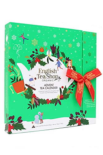 English Tea Shop - Book Style Green- Advent Calendar -