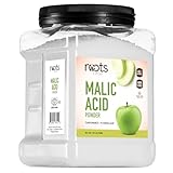Roots Circle Malic Acid Powder - Bulk 1 Pack of 26.45 oz | Premium Food Grade, Gluten-Free, Non-GMO Ideal for Flavor Enhancer, Winemaking, & Cleaning