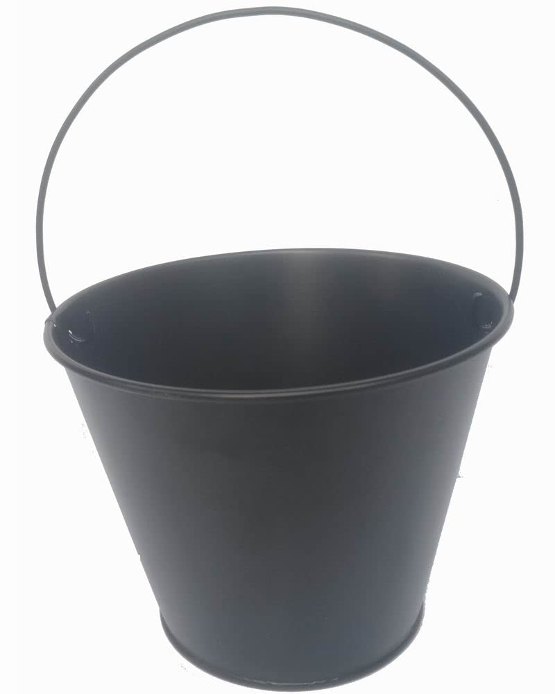Drip Tray Grease Bucket & Liners for Camp Chef, Treager，Pit boss etc Pullet Grill (1, Black)