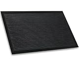 LIMPIEZA FÁCIL: Simplemente aspire o sacuda la suciedad suelta. Para una limpieza profunda, saque la alfombra al exterior y rocíela con una manguera de agua. Cuelgue para secar. Nota: Deje que su alfombrilla se seque completamente al aire antes de volver a utilizarla perfectamente.