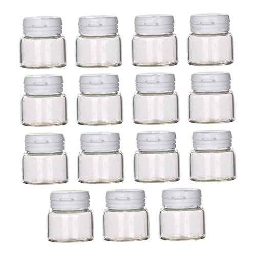 VALICLUD 15Piezas Crema Transparentes Tapa De Cosméticos para Almacenamiento De Lociones y Ungüentos
