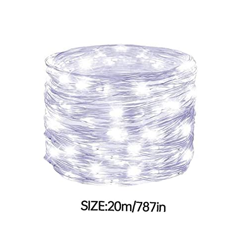 Cooper Wire String Light Afstandsbediening 20m 200 LED Fairy Lamp (geen batterij) wit - Image 8