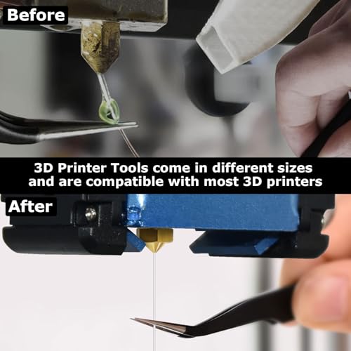 60 Stück Düsenreinigungsnadeln,Düsenreiniger,3d Drucker Reinigungsset,Nozzle Cleaning Kit, Cleaning Tool Kit Nadeln,Edelstahl-Düsenreinigung 0,15/0,2/0,25/0,3/0,35/0,4 Mm,Fur Reinigung Von 3d-Druckern – Bild 6