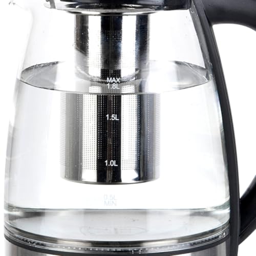 Tetera eléctrica 1.8L rápida con luz LED y apagado automático miniatura 4