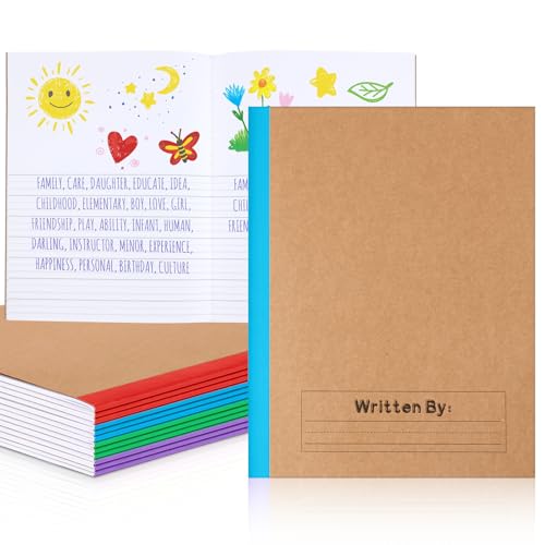 Carnet d'écriture primaire pour imaginer et dessiner des histoires à la maison