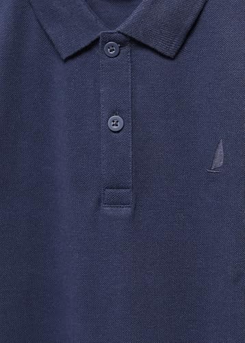 Image of Alan Jones Clothing Boy's Cotton Regular Fit Polo T-Shirt