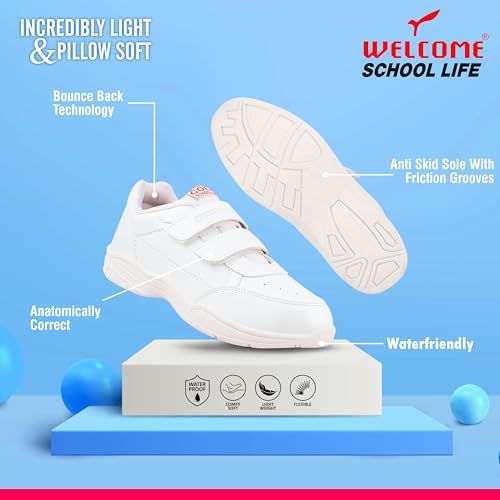 Image of WELCOME Unisex-Adult K-ss-1260 School Uniform Shoe