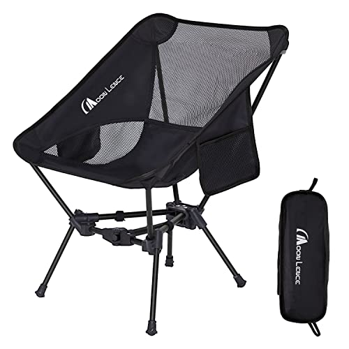 MOON LENCE Portable Camping Chair Backpacking Chair – The 4th Generation Ultralight Folding Chair – Compact, Lightweight Foldable Chairs for Hiking Mountaineering, Beach
